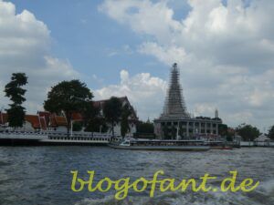 Chao Phraya Wat Arun Bangkok Thailand