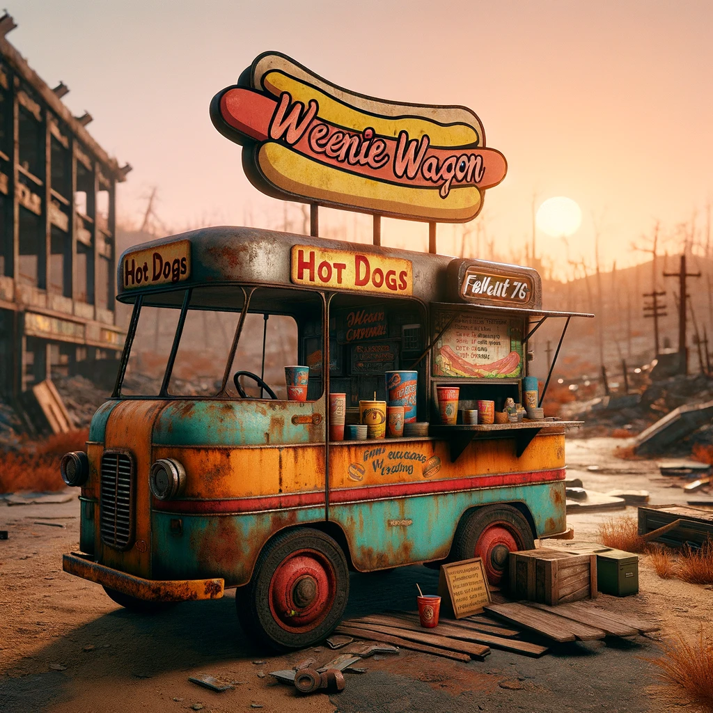 Fallout 76 Wuerstchenwagon Weenie Wagon